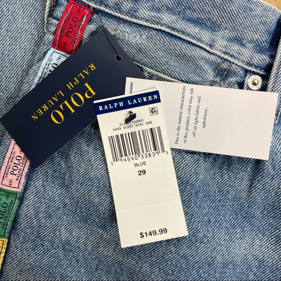 RARE Polo Ralph Lauren Avery Boyfriend logo Jeans - Picture 9 of 16